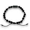 Stealthy Trout || Black Onyx Beads