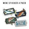 Dynamic Badges Mini Sticker 4 Pack