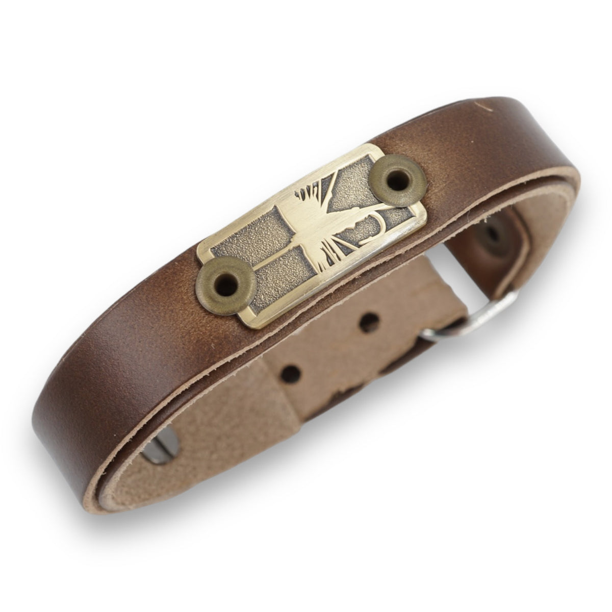 Bronze Dry Fly fishing bracelet skinny Sight Line Provisions