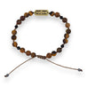 NEW || Bronze Trout + Tigers Eye Beads - fishing bracelet