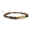 NEW || Bronze Trout + Tigers Eye Beads - fishing bracelet