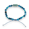 New || Turquoise Trout + Apatite Beads - fishing bracelet